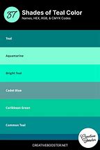 Image result for Neon Teal Color Code