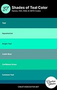 Image result for The Color Teal