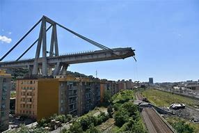 Image result for Morandi Bridge Flexing