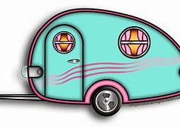 Image result for Tow Behind Camper Clip Art