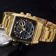 Image result for Gold Digital Watches for Men