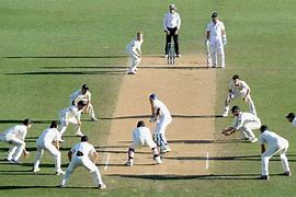 Image result for Cricket Blue Feild with Players