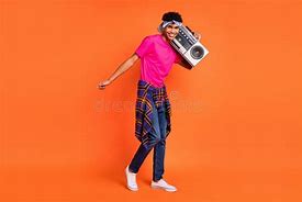 Image result for Black Guy with Boombox