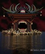 Image result for Malevolent Shrine 2D Graphic Design