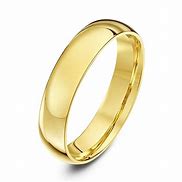 Image result for 18K Plain Gold Wedding Band