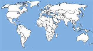 Image result for Printable World Map to Label