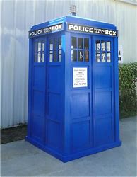 Image result for Dr Who Phone booth