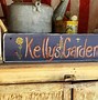 Image result for Outdoor Garden Signs