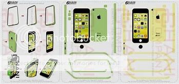 Image result for Blue iPhone 5C Papercraft Template