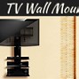 Image result for Flat Screen TV Mounted On the Office Wall