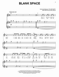 Image result for Blank Space On Piano