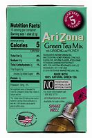 Image result for Arizona Green Tea Label