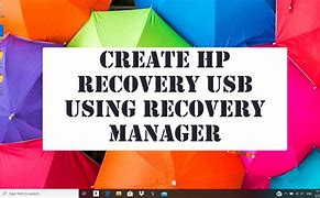 Image result for Create HP Recovery USB