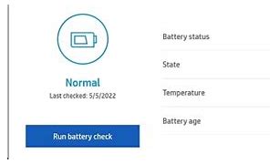 Image result for HP Check Battery Status