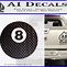 Image result for 8 Ball Decal