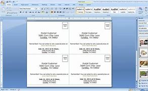 Image result for 4X6 Postcard Template for Publisher