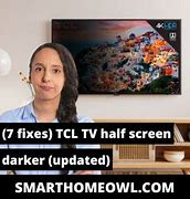 Image result for TV Screen Half Black