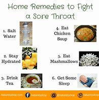 Image result for How to Fix a Sore Throat