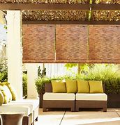 Image result for Home Depot Patio Roll Up Shades