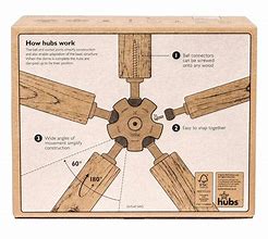 Image result for Geodesic Dome Connectors Wood