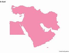 Image result for Map of Middle East with Capitals
