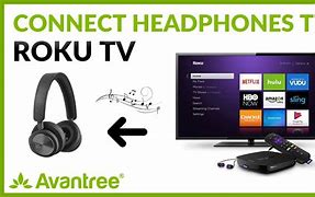 Image result for Wireless Headphones for Sharp Roku TV