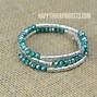 Image result for Memory Wire Bead Bracelets