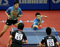 Image result for Table Tennis Doubles Technics