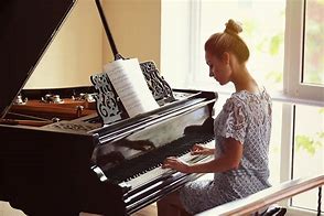 Image result for A Girl Playing the Piano