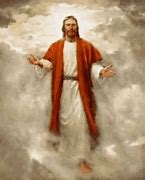 Image result for Jesus Ascending Image