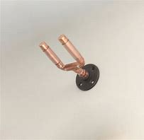 Image result for Copper Pipe Wall Hanger