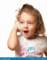 Image result for Baby Girl Talking On Phone