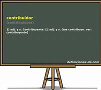 Image result for contribuidor
