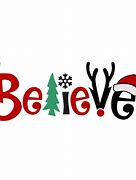 Image result for Believe Christmas Ornament SVG