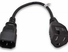 Image result for Power Cord Male Adaptor