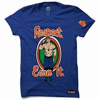 Image result for WWE John Cena Edge Shirt Blue