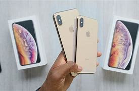 Image result for Gold iPhone XS Max with Box