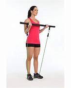 Image result for Exercise Bar with Resistance Bands
