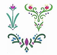 Image result for Frozen Anna Dress Embroidery Designs
