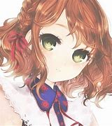 Image result for Anime Red Curly Hair