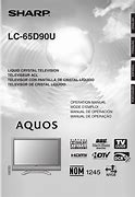 Image result for Sharp AQUOS 65 Inch TV Manual