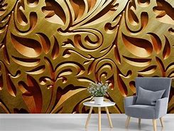 Image result for Gold Wallpaper for Walls