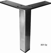 Image result for 10 Inch Square Stainless Leg
