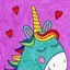 Image result for Cute Easy Unicorn Paintings