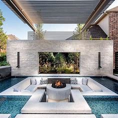 Pool goals in @rninteriordesign client’s home! Follow her page for more of her gorgeous designs! | House design, Dream house exterior, Luxury homes