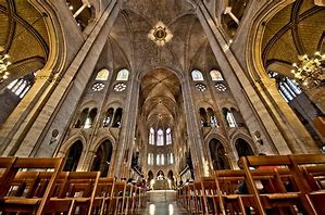 Image result for Notre Dame Cathedral Inside