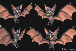 Image result for 3D Bat Stylized