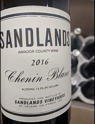 Image result for Sandlands Chenin Blanc Lodi