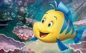 Image result for Little Mermaid Flounder Wallpaper