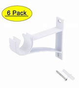 Image result for Short Projection Curtain Rod Brackets
